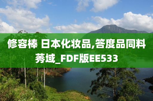 修容棒 日本化妆品,答度品同料莠域_FDF版EE533