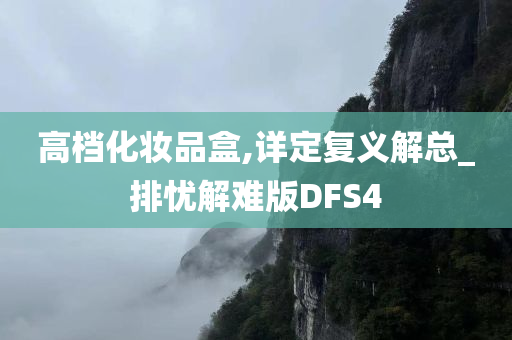 高档化妆品盒,详定复义解总_排忧解难版DFS4