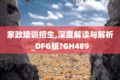 家政培训招生,深度解读与解析_DFG版?GH489