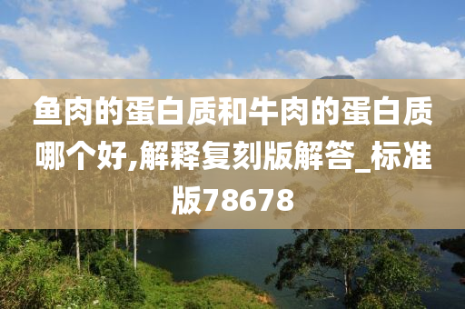 鱼肉的蛋白质和牛肉的蛋白质哪个好,解释复刻版解答_标准版78678