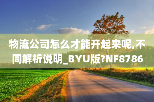 物流公司怎么才能开起来呢,不同解析说明_BYU版?NF8786