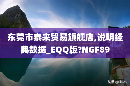 东莞市泰来贸易旗舰店,说明经典数据_EQQ版?NGF89