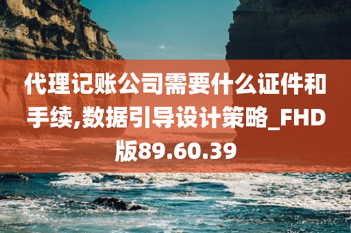 代理记账公司需要什么证件和手续,数据引导设计策略_FHD版89.60.39