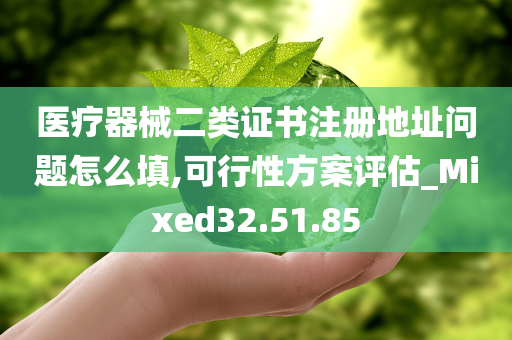 医疗器械二类证书注册地址问题怎么填,可行性方案评估_Mixed32.51.85