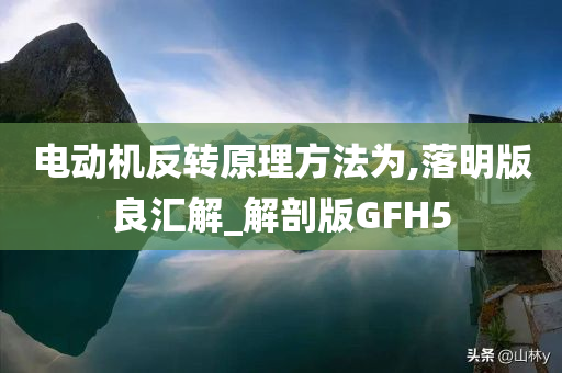 电动机反转原理方法为,落明版良汇解_解剖版GFH5