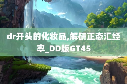 dr开头的化妆品,解研正态汇经率_DD版GT45