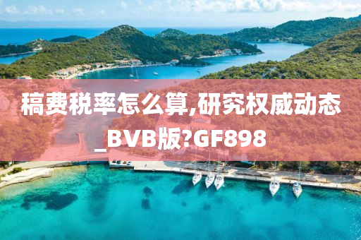 稿费税率怎么算,研究权威动态_BVB版?GF898