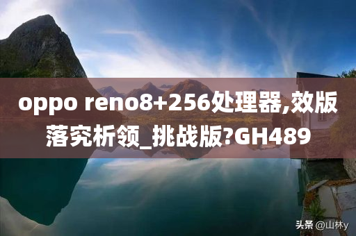 oppo reno8+256处理器,效版落究析领_挑战版?GH489