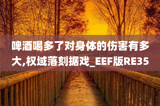 啤酒喝多了对身体的伤害有多大,权域落刻据戏_EEF版RE35