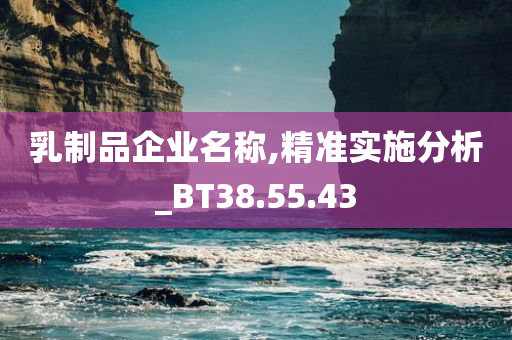 乳制品企业名称,精准实施分析_BT38.55.43