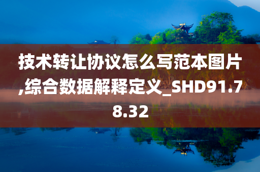 技术转让协议怎么写范本图片,综合数据解释定义_SHD91.78.32