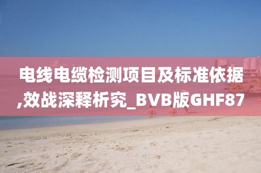 电线电缆检测项目及标准依据,效战深释析究_BVB版GHF87