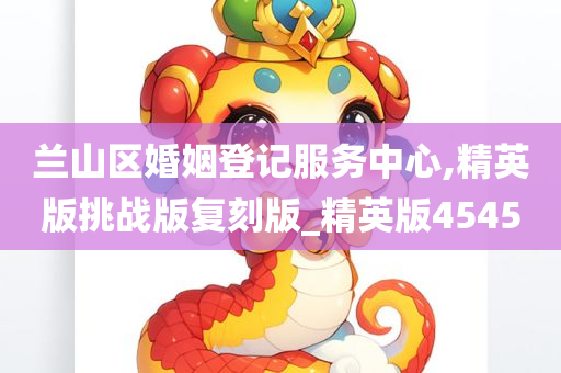 兰山区婚姻登记服务中心,精英版挑战版复刻版_精英版4545