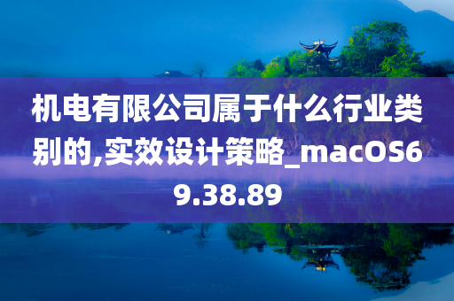 机电有限公司属于什么行业类别的,实效设计策略_macOS69.38.89