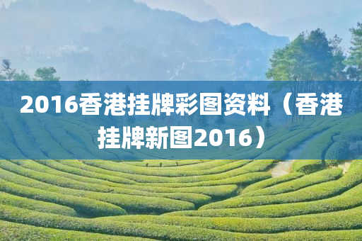 2016香港挂牌彩图资料（香港挂牌新图2016）