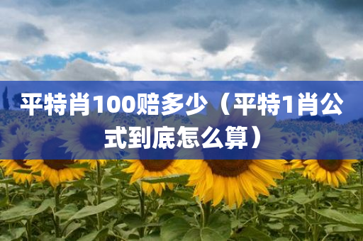 平特肖100赔多少（平特1肖公式到底怎么算）