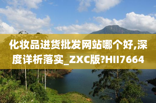 化妆品进货批发网站哪个好,深度详析落实_ZXC版?HII7664