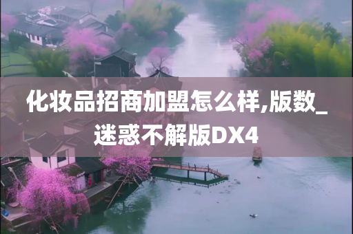 化妆品招商加盟怎么样,版数_迷惑不解版DX4