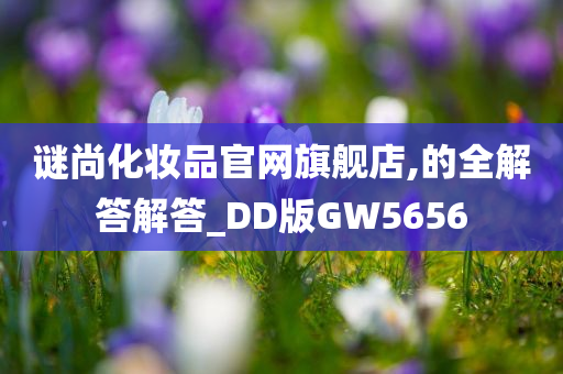 谜尚化妆品官网旗舰店,的全解答解答_DD版GW5656