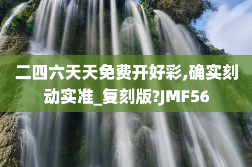 二四六天天免费开好彩,确实刻动实准_复刻版?JMF56