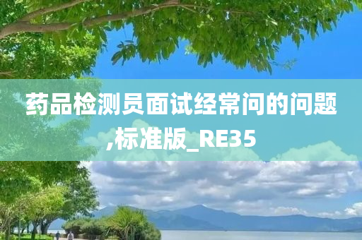 药品检测员面试经常问的问题,标准版_RE35