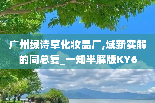 广州绿诗草化妆品厂,域新实解的同总复_一知半解版KY6