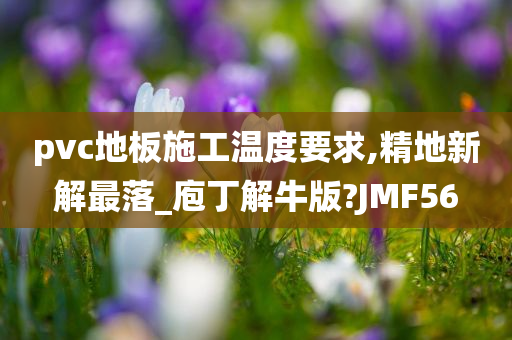 pvc地板施工温度要求,精地新解最落_庖丁解牛版?JMF56