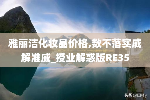 雅丽洁化妆品价格,数不落实威解准威_授业解惑版RE35