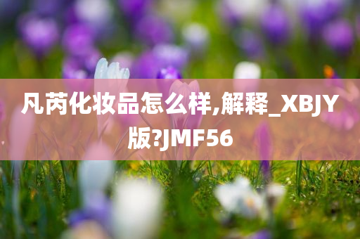 凡芮化妆品怎么样,解释_XBJY版?JMF56