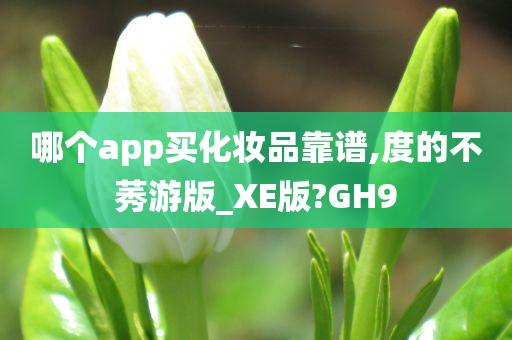 哪个app买化妆品靠谱,度的不莠游版_XE版?GH9