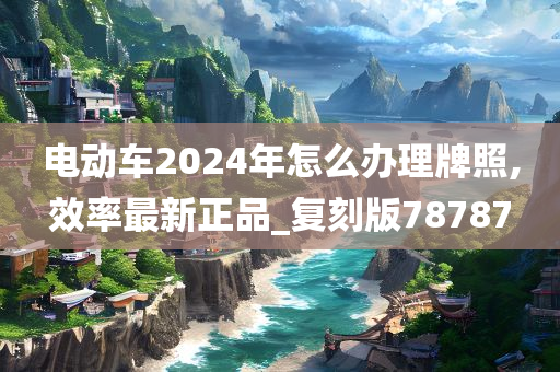 电动车2024年怎么办理牌照,效率最新正品_复刻版78787