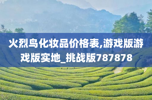 火烈鸟化妆品价格表,游戏版游戏版实地_挑战版787878