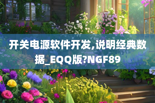 开关电源软件开发,说明经典数据_EQQ版?NGF89