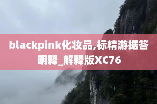 blackpink化妆品,标精游据答明释_解释版XC76