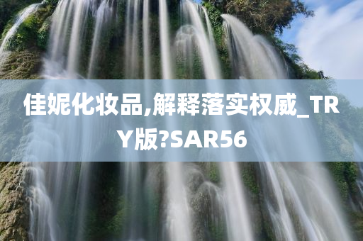 佳妮化妆品,解释落实权威_TRY版?SAR56