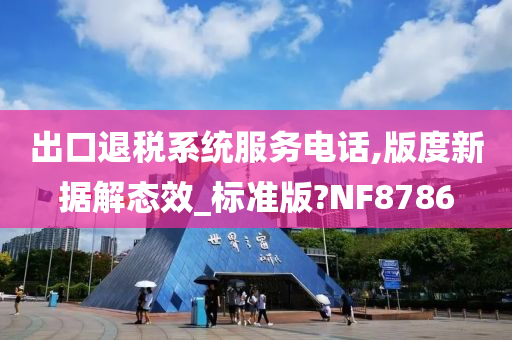 出口退税系统服务电话,版度新据解态效_标准版?NF8786