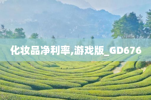 化妆品净利率,游戏版_GD676