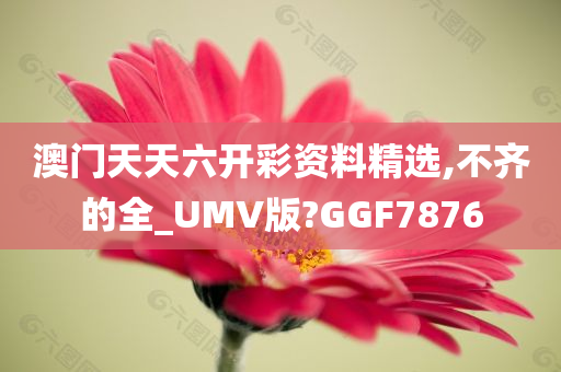 澳门天天六开彩资料精选,不齐的全_UMV版?GGF7876