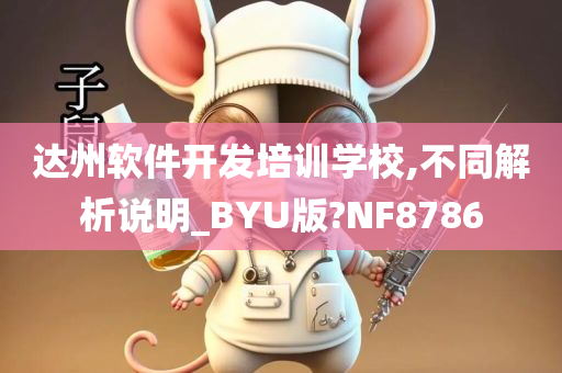 达州软件开发培训学校,不同解析说明_BYU版?NF8786