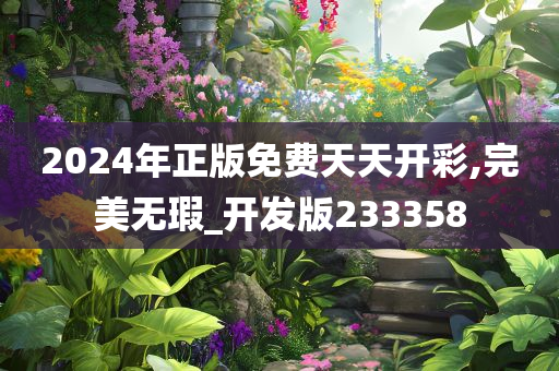 2024年正版免费天天开彩,完美无瑕_开发版233358