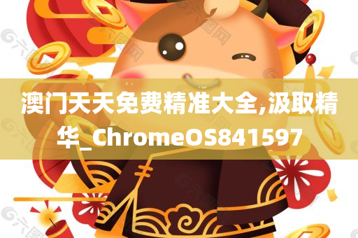 澳门天天免费精准大全,汲取精华_ChromeOS841597