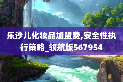 乐沙儿化妆品加盟费,安全性执行策略_领航版567954