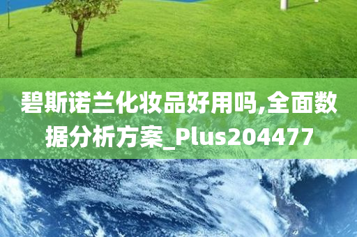 碧斯诺兰化妆品好用吗,全面数据分析方案_Plus204477