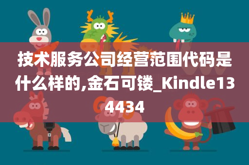 技术服务公司经营范围代码是什么样的,金石可镂_Kindle134434