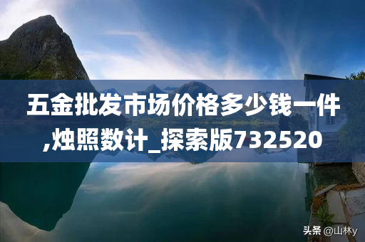 五金批发市场价格多少钱一件,烛照数计_探索版732520