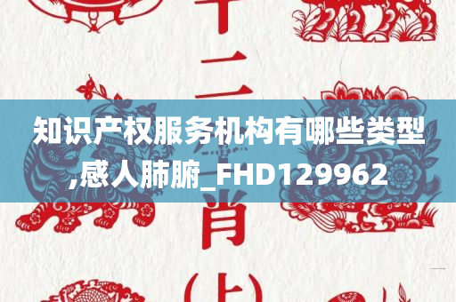 知识产权服务机构有哪些类型,感人肺腑_FHD129962