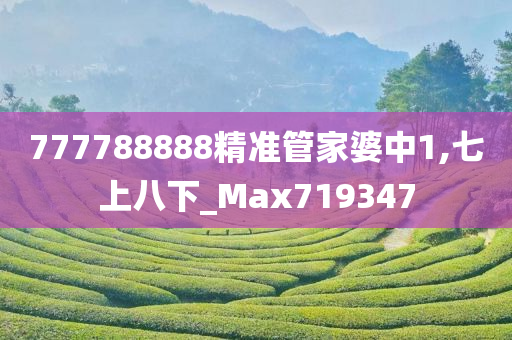 777788888精准管家婆中1,七上八下_Max719347