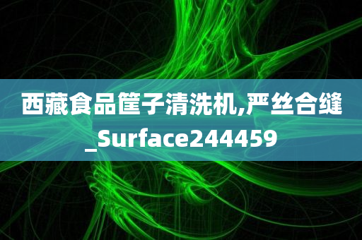 西藏食品筐子清洗机,严丝合缝_Surface244459