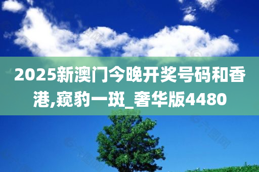 2025新澳门今晚开奖号码和香港,窥豹一斑_奢华版4480