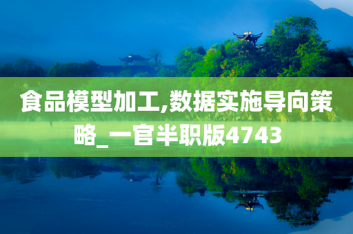 食品模型加工,数据实施导向策略_一官半职版4743